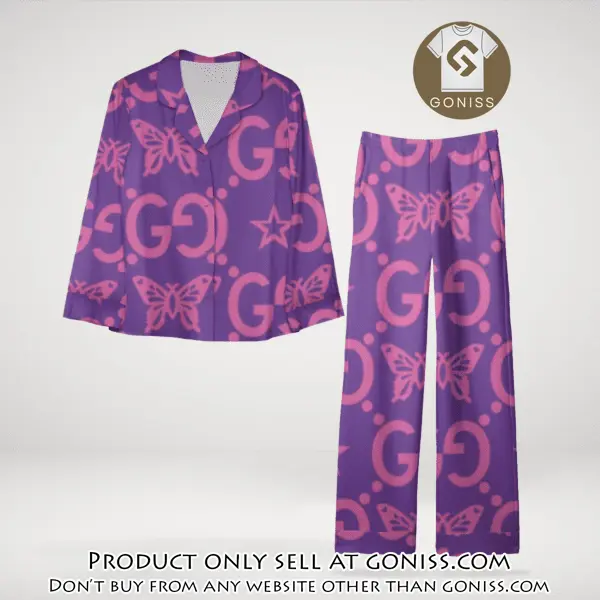 Trending luxury gc satin pajama set pjs1056 gn1218952
